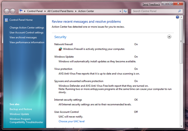 Illustration for article titled Windows 7 Networking and Security: HomeGroup, User Account Controls and More